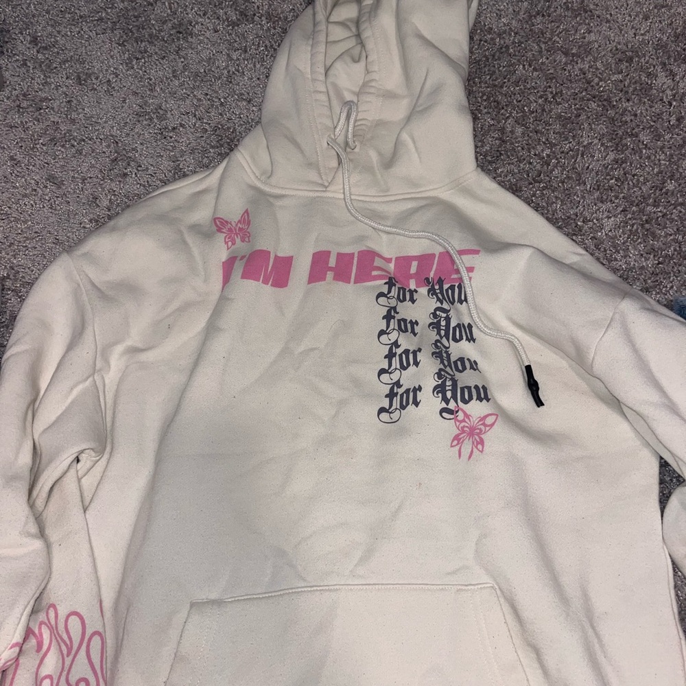 Graphic oversized hoodie